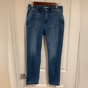 Paige Mayslie Straight Ankle Jean Size 28